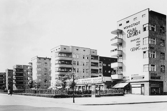 Bruno Taut, Carl Legien Housing Settlement in Berlin (built 1928-30)